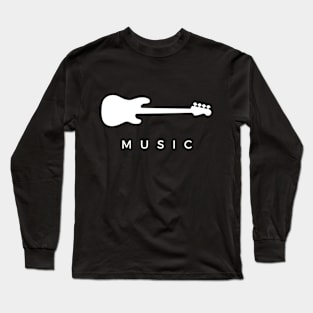 Music Bass Guitar Long Sleeve T-Shirt